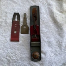 Vintage "TWO-TONE by STANLEY" Wood Plane, 14" Long Carpenters' Wood Plane.