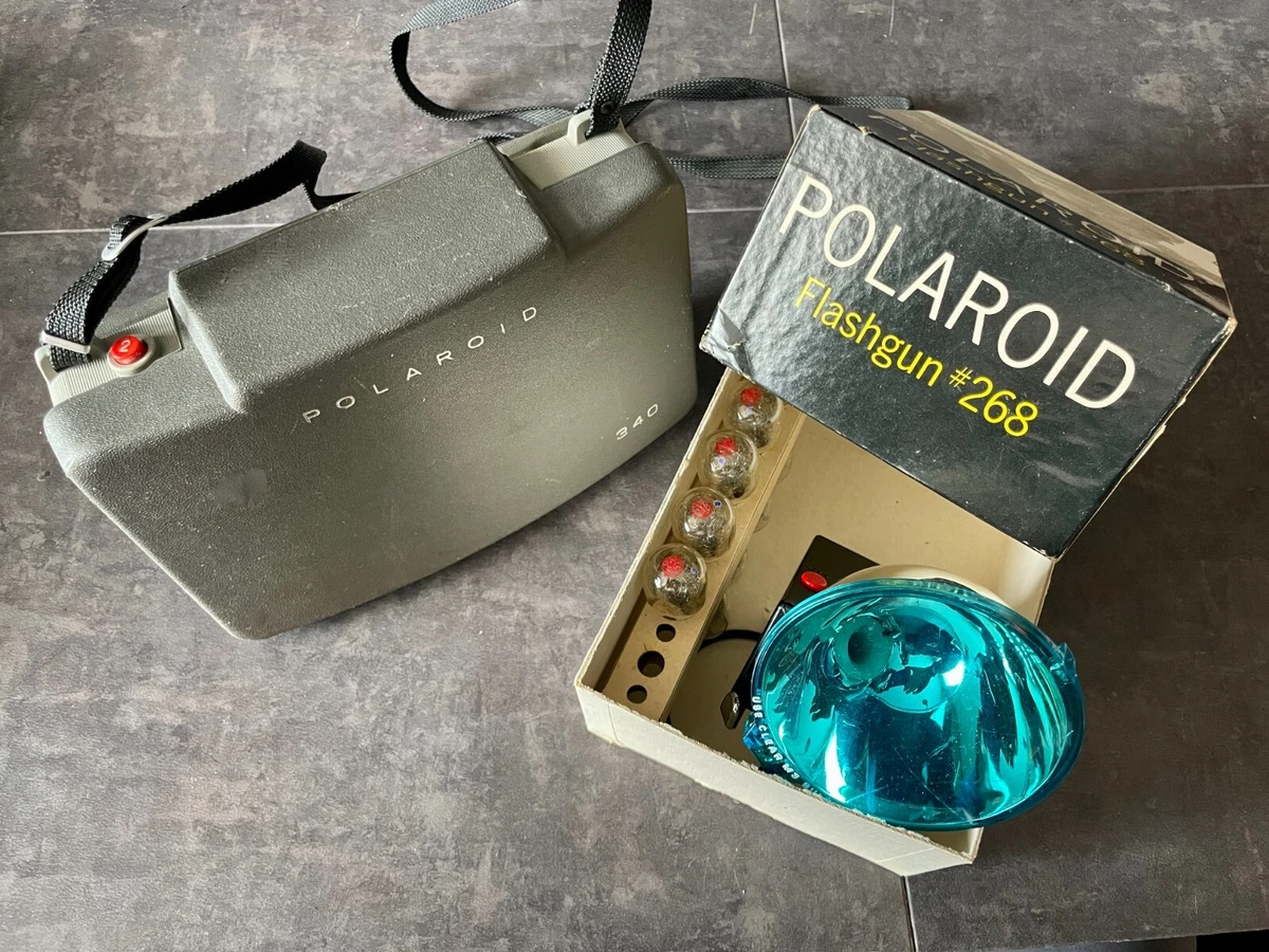Vintage Polaroid Automatic 340 Brochure, Flash - Collection
