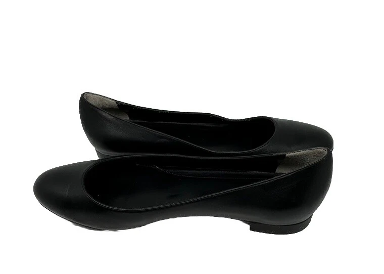 Bailarinas FENDI Roma cuero negro, talla 37 1/2, en Italia Foto 3 de 4