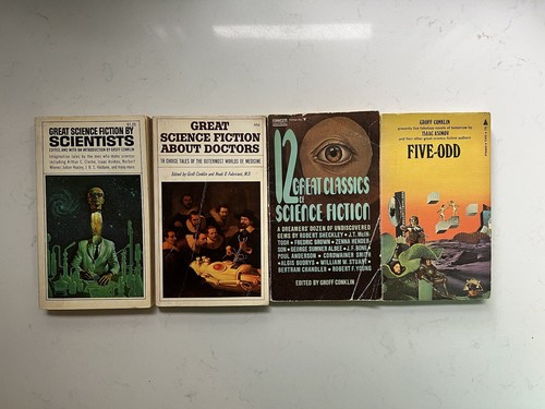 Science Fiction Classics Comp 4 Groff Conklin Doctors Scientists Five Odd Lot