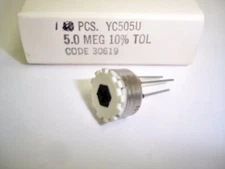 Clarostat YC505U 5.0 MEG OHM 10% TOL Pot Potentiometer