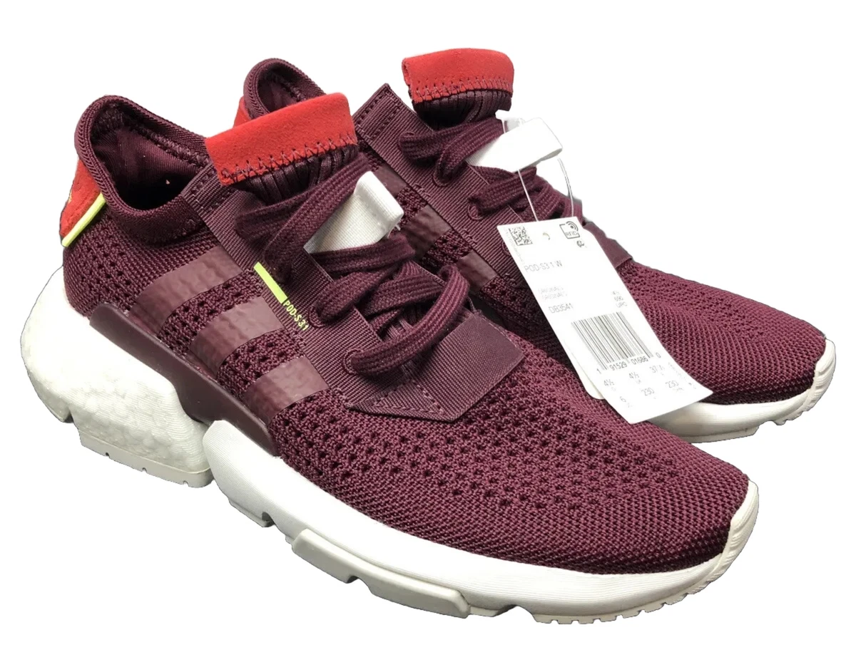 Adidas POD Shoes Burgundy Boost Ultra Hi Res Womens 6 NEW Fast