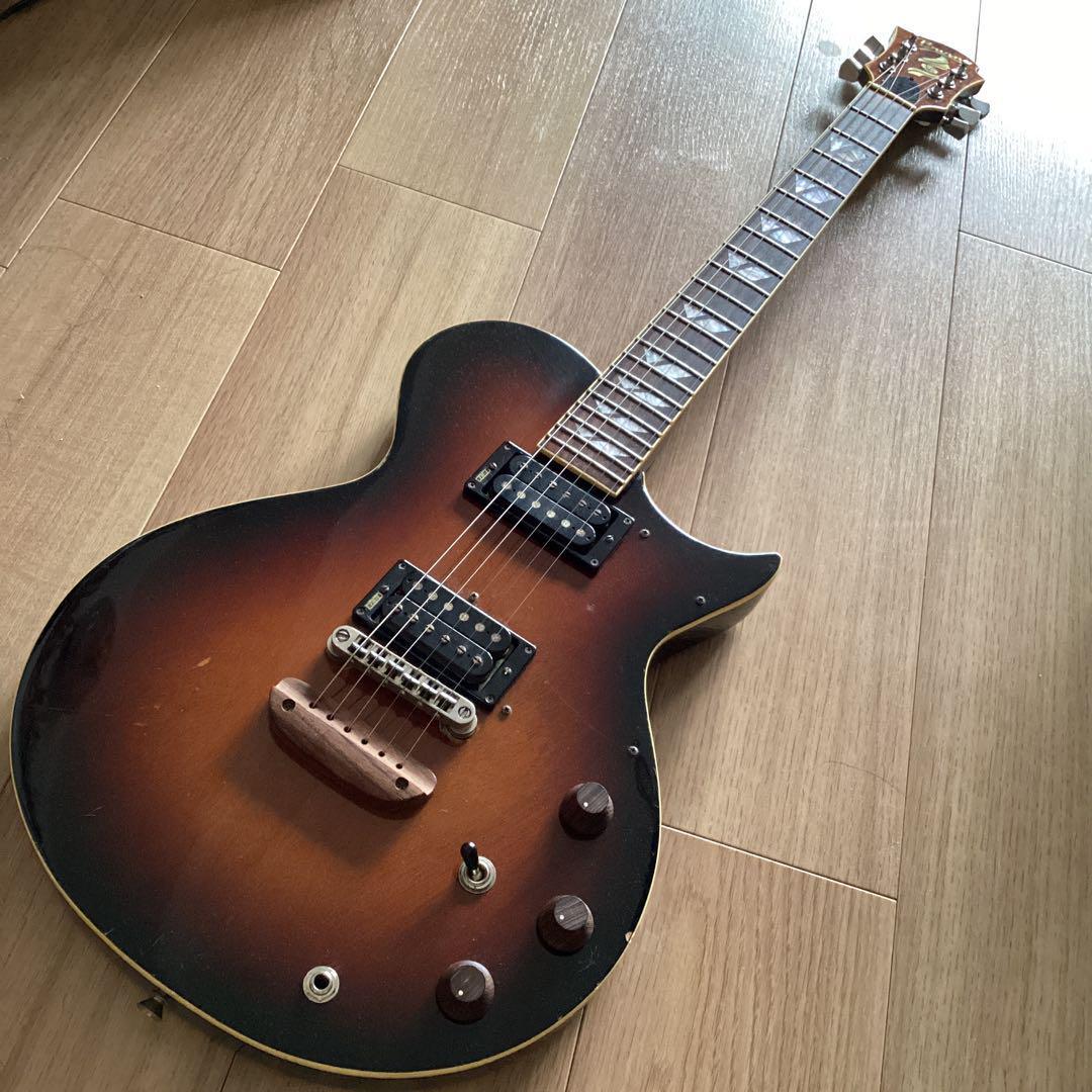 Burny　LS 80 BSB RARE Burny Electric Guitar Ls-80 BSB Brown Burst for sale