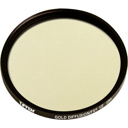 Tiffen 58mm Gold Diffusion/FX 1/2 Filter 58GDFX12 - Picture 1 of 3