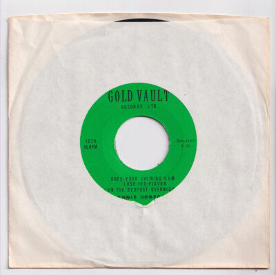 (AA332) Lonnie Donegan, Does Your Chewing Gum Lose Its Flavor - 7'' vinyl