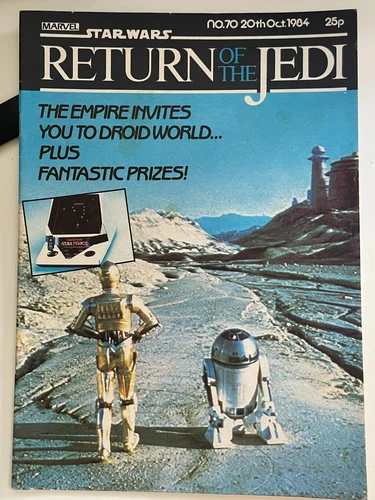 Star Wars Weekly, Vintage Marvel UK Comic Return of the Jedi No.70