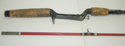 Vintage Heddon Pal Mark I 6' Casting Power Plus Action Fishing Rod