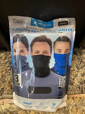 2 PACKAGES OF 3 Multifunctional  Face Cover/Gaiter, Headband, Face Mask