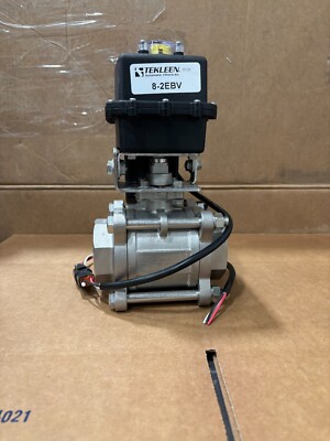 2'' 316SS Electric Actuated 3-Piece FPT Ball Valve - 24VAC