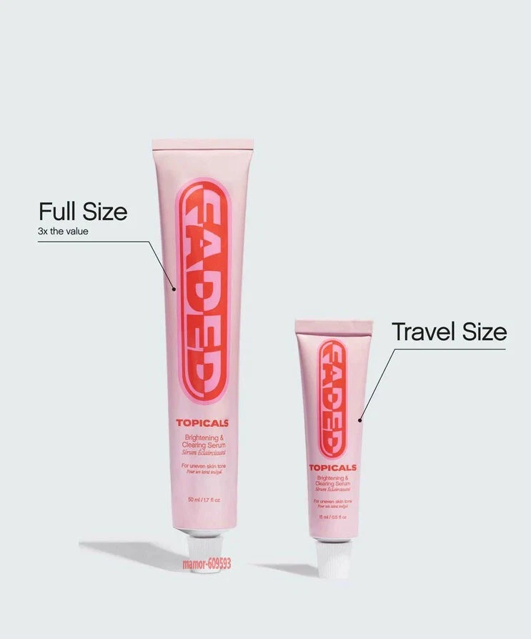 Topicals Faded Brightening & Clearing Serum 50 ml *SEALED* ORIGINAL UK SELLER