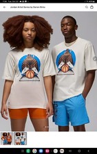 Jordan Artist Series By Darien Brinks T Shirt Size Medium
