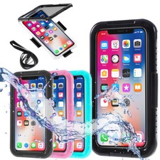Waterproof Shockproof TPU Hard Full Body Protective Case For iPhone XS MAX XR X