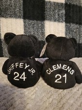 Vintage MLB Griffey Jr. 24 Clemens 21 Salvinos Bammers 8" Plush Beanie Baby