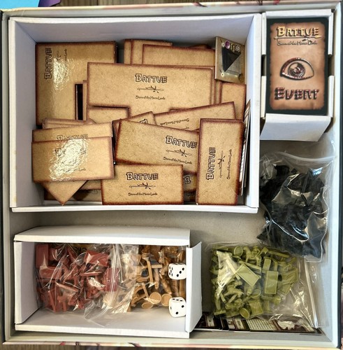 Battue: Storm of the Horse Lords + Walls of Tarsos Exp Board Game Complete - Picture 7 of 7