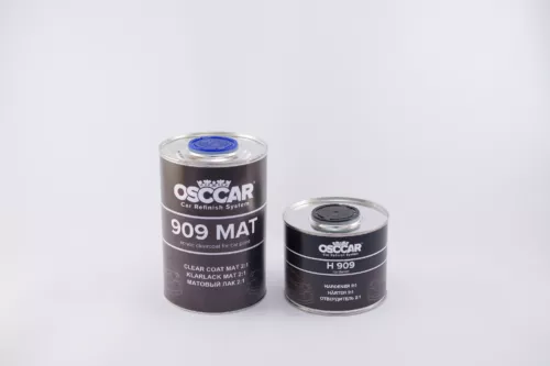 OSCCAR 2K MATT Lacquer Clear coat Kit 1L+0.5L Hardener Activator Smart 1.5L