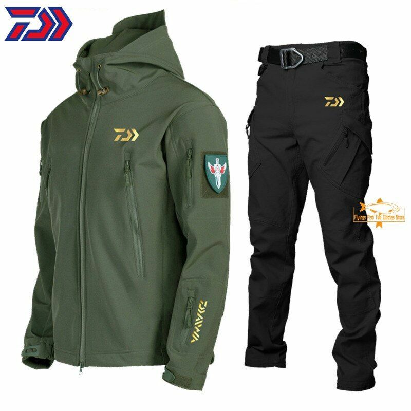 daiwa fishing clothing winter autumn winter waterproof warm fishing jackets