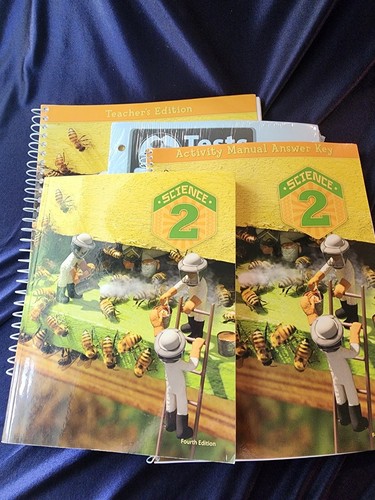 BJU Science 2 Set 4th Ed. Set Teacher Edition Student Textbook Activity & Tests - 第 1/10 張圖片