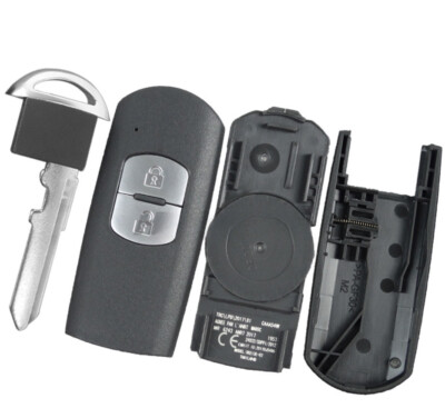 KFZ Smartkey Funk Schlüssel Gehäuse für Mazda 2 3 6 CX3 CX6 MX5 Autoschlüssel