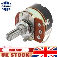 WH138 500K Ohm Rotational Potentiometer with Switch Potentiometer Alloy Button