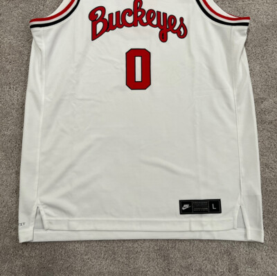 Nike Ohio State Buckeyes Retro Throwback Basketball Jersey