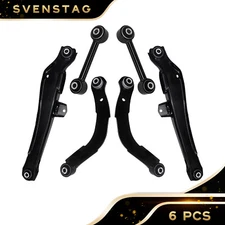 Rear Upper Lower Lateral Toe Control Arm 6Pcs for Jeep Compass Patriot Caliber