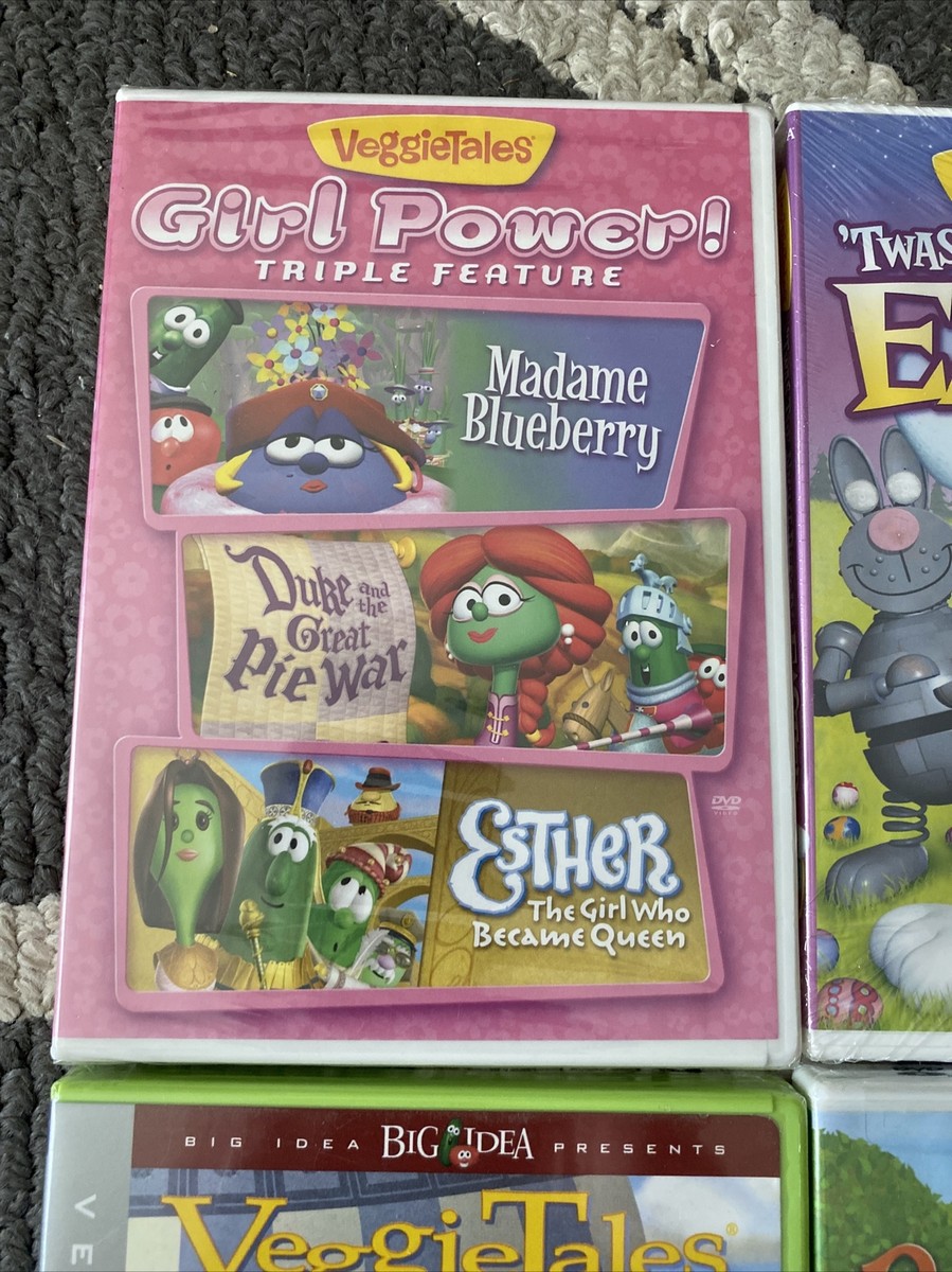 4 Veggie Tales DVD's “BRAND NEW” | eBay