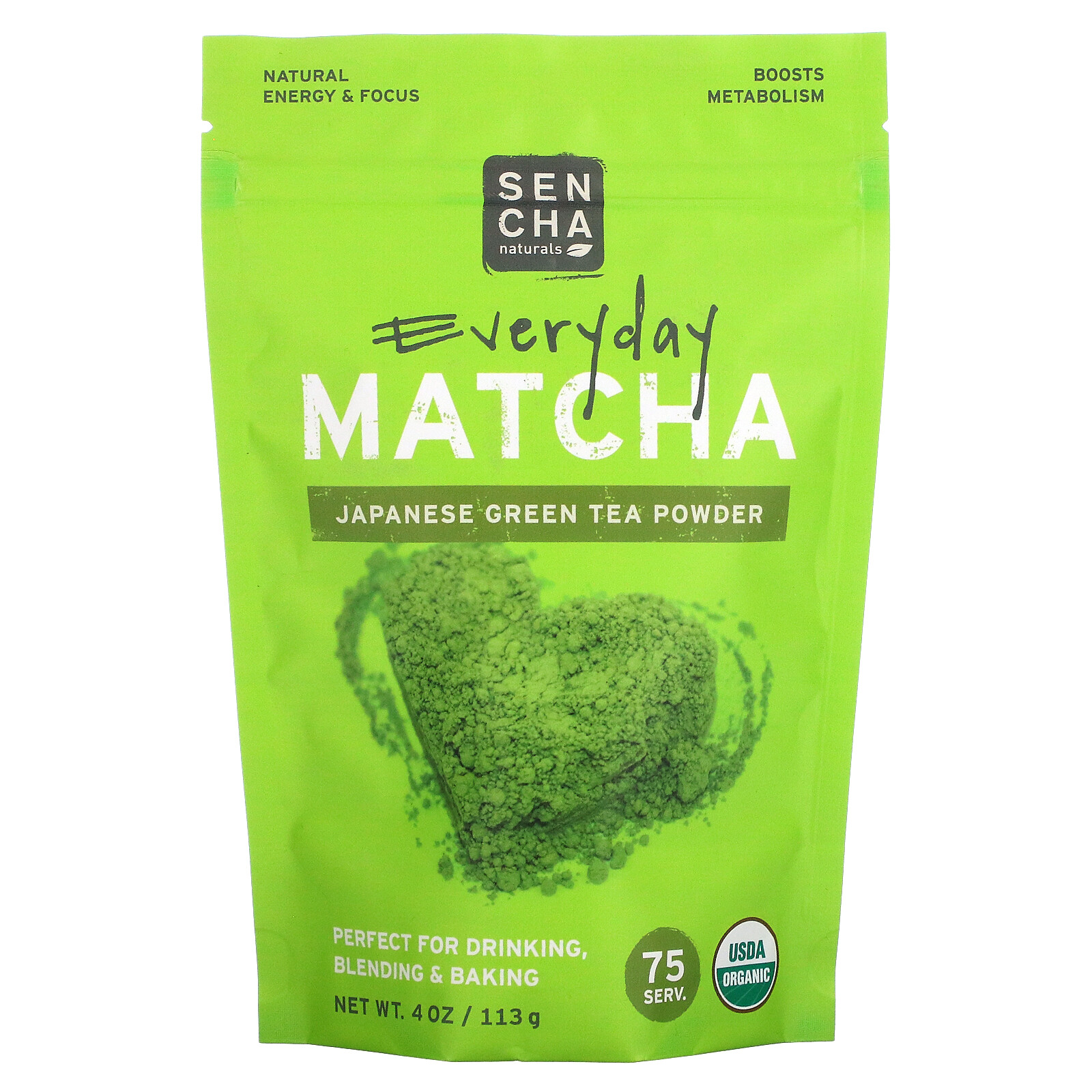 Everyday Matcha порошок японского зеленого чая 4 унции 113 г 4290₽