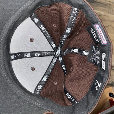 【US限定】NEW ERA 59FIFTY San Diego Padres Brown&Orange 40th San Diego Padres Brown and Orange MLB Side Batty Green UV