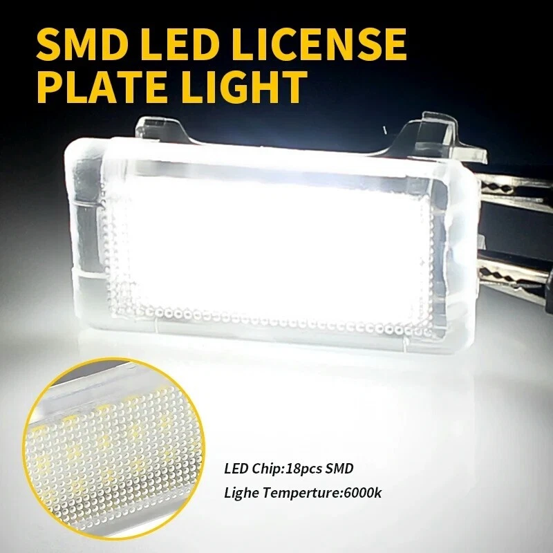 For 1989-2011 Porsche Carrera/911 6000K LED Interior Rear Trunk Luggage Lights Foto 4 de 4