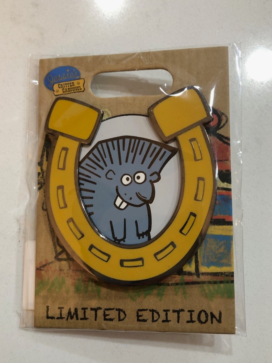 Disney - Jassie ディズニー Disney Jessie's Critter Carousel WDI Pin LE200 Horseshoe