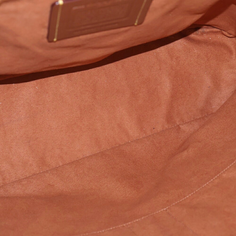 COACH Toby Turnlock 2WAY Handbag Tote CG206 Jacquard Leather Patch A-260113-13 thumbnail 16