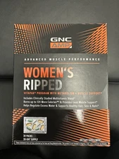 3 PACKS OF GNC Amp Women's Ripped Vitapak