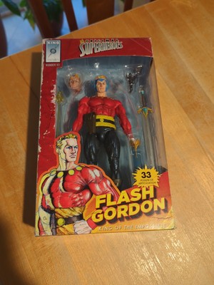 NECA The Original Superheroes Flash Gordon 7'' Action Figure 2021 (Box Damaged)