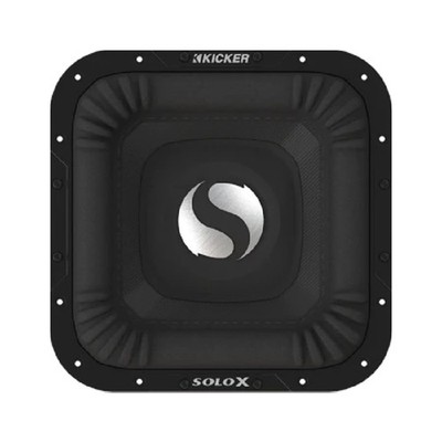 Kicker L7X Car Audio SoloX Ferrite Competition 2000W 2-Ohm 10 Inch Subwoofer