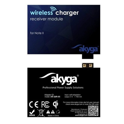 AKYGA AK-QIR-05 QI Wireless Ladegerät Empfänger für Note