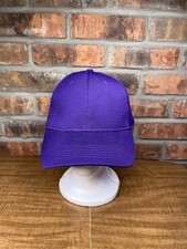 Blank Plain Solid Purple Mesh Augusta Sportsw...