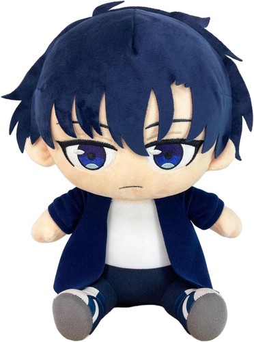 *NEW* Solo Leveling: Sung Jinwoo #02 Sitting Pose 12" Tall Stuffed Plush Doll