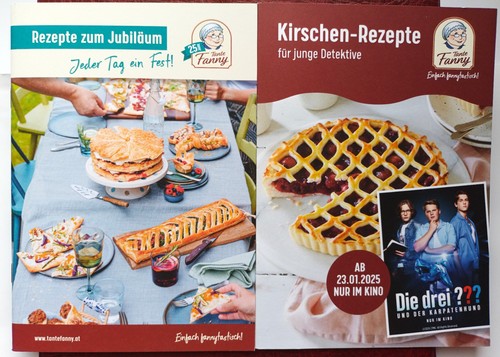 Rezepte zum Jubiläum und Kirschen Rezepte: Rezepthefte, Broschüren, NEU !