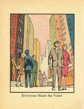 "Everyone Hears The Voice" by Dr. Shrinker, artist giclee poster prints