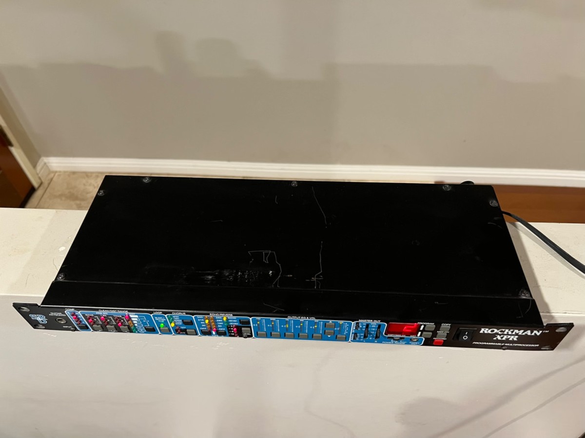 ROCKMAN XPR プリアンプマルチプロセッサー ROCKMAN XPR Programmable MIDI Stereo preamp | eBay
