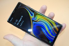 Samsung Galaxy Note 9 SM-N960U 128 GB azul medianoche (pantalla bloqueada y agrietada)
