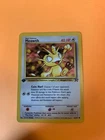 Meowth 62/82 | Team Rocket First Edition | Pokemon TCG Common NM / LP
