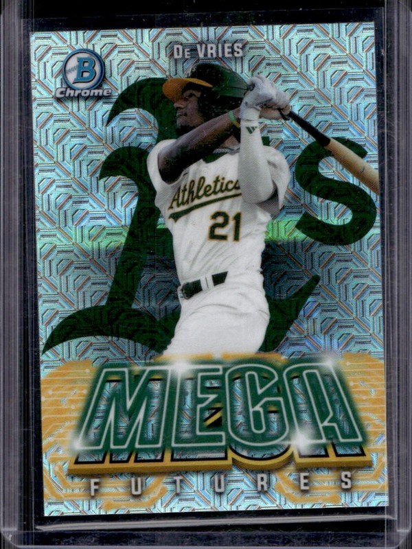 2026 Bowman Mega Box Leo De Vries Futures Chrome Mojo Refractor SSP #MF-24