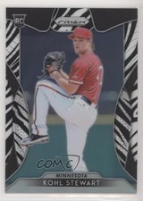 2019 Panini Prizm Tier III Zebra Prizm 39/99 Kohl Stewart #289 0a1