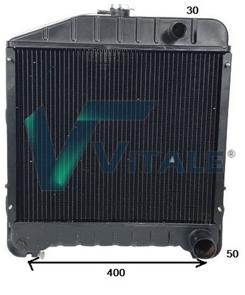 Radiateur eau pour restauration tracteur Case 743 745XL 844 entretien circuit