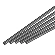 Carbon Fiber Rod, 6mm x 300mm Matte Pole Rod for RC Plane DIY Tool Wing Tube ...