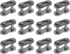 6or 16Pc #40 Chain Master Connector Link Roller 1/2" Pitch Carbon Steel Standard