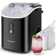 Nugget Countertop Ice Maker w/ Soft Chewable Pellet Ice Ready in 6 Mins