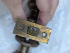 Vintage 1.75" Brass  Passage Door Knob Set -Corbin Door Latch #3 — photo 2