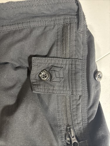 Pick Pocket Proof Pants By Clothing Arts Pants Mens 32 X33" Black P Cubed Cargo - Picture 9 of 15